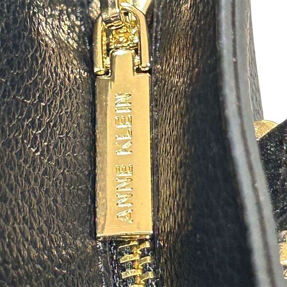 Anne Klein Women's Large Black Tote Shoulder Bag - Picture 16 of 16